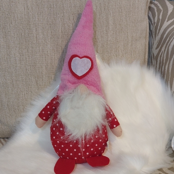 Pink and Red Gnome Plush - Picture 1 of 3